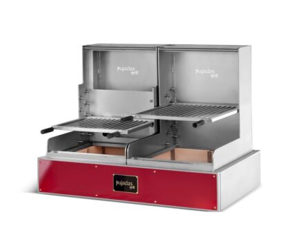 Brasa Abierta Sobremesa Pujadas Grill Open Grill Lite Rojo
