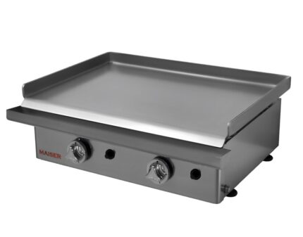 Plancha industrial gas 60 cm acero laminado 6 mm Maiser PG60