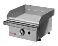 Plancha de Gas Cromo Duro 40 cm 10mm ECOGAS Maiser PKR40 hostelería profesional