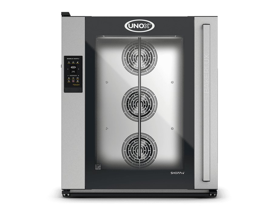Horno Convección Unox BAKERLUX SHOP.Pro TOUCH 10 Bandejas 600x400 Apertura Automática con Descarga XEFR-10EU-ETRV-DR hoste...