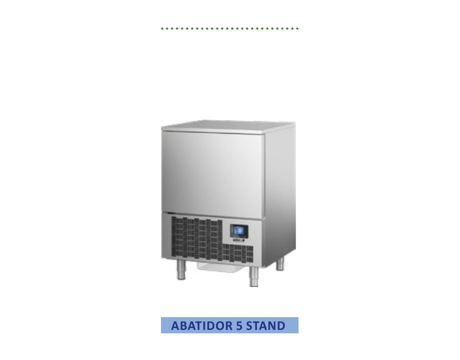 Abatidor Rápido Stand 5 Bandejas ADLER STAND-5 hostelería profesional