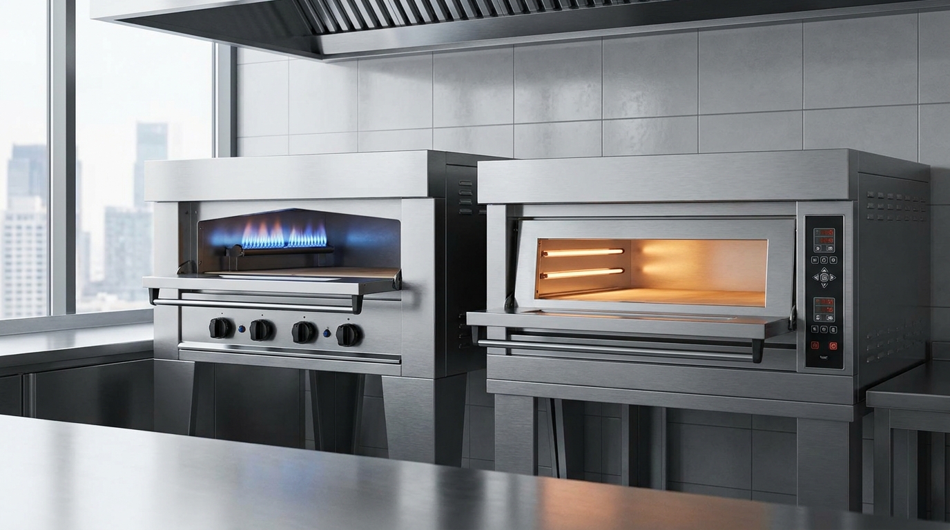 Horno pizzería profesional 2026: gas vs eléctrico, modelos y precios