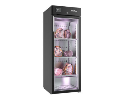 Armario madurador Dry Aging 340 L Infrico AC280MDAB exterior lacado negro
