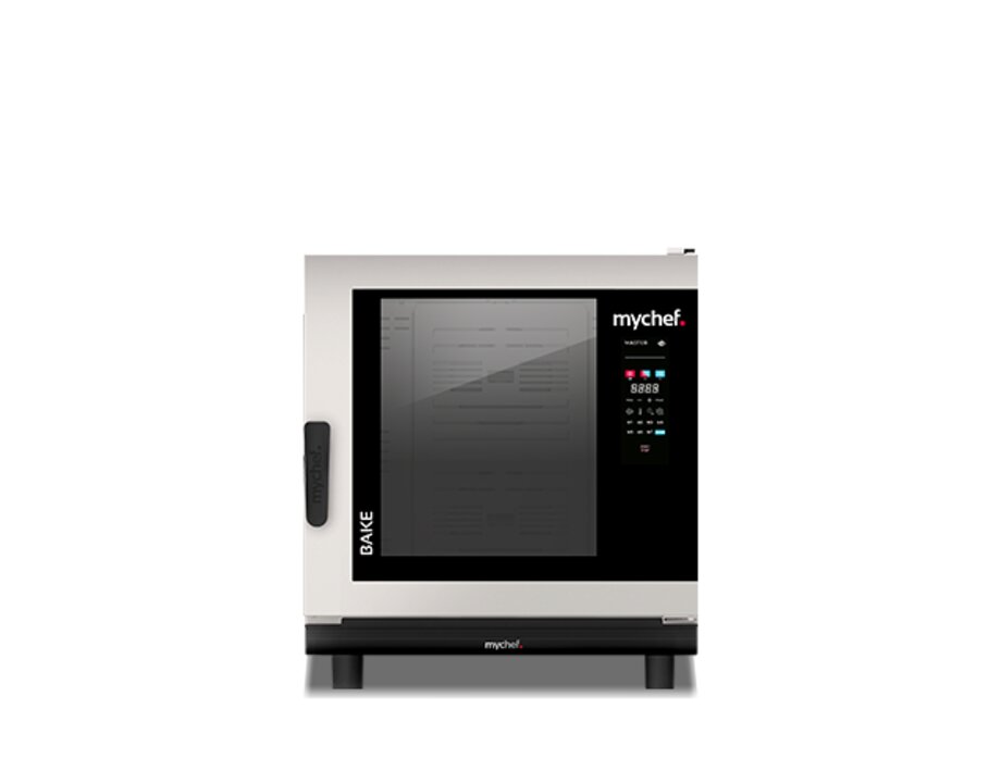 CSM63L4D Horno panadero Mychef BAKE MASTER 6 bandejas GN 3/1 con soporte CSM63L4D obrador industrial gran formato
