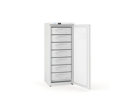 Congelador vertical de cajones 157 L 7 cajones Infrico CV 220 HC blanco