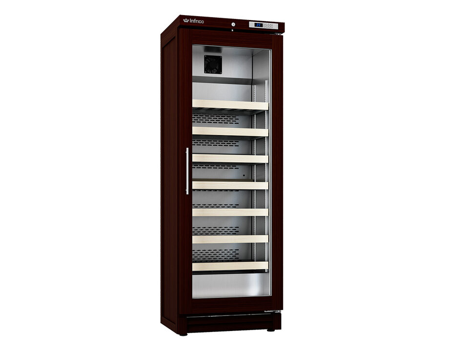Cava de Vinos Vintage Madera Cerezo 100 Botellas Infrico EVV100 EVV100 Infrico — foto producto oficial