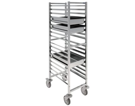 Carro Bandejas iCook GN 1/1 Mychef F0260601 — 18 Guías Acero Inox