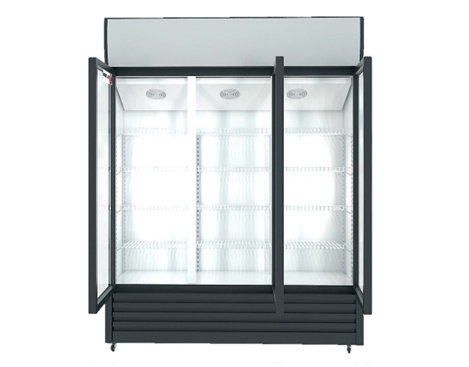 Armario expositor refrigerado Gasfrit 9003 3 puertas cristal 1300L Armario expositor refrigerado Gasfrit 9003 3 puertas cristal 1300L