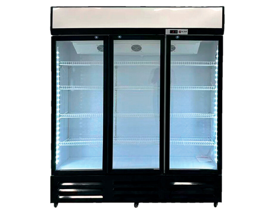 Armario expositor refrigerado Gasfrit FA3 3 puertas cristal 1500L
