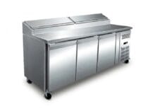 Mesa Ensaladera Refrigerada con Vitrina de Ingredientes 600L Gasfrit