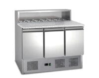 Mesa Ensaladera Refrigerada con Mármol 3 Puertas 400L Gasfrit