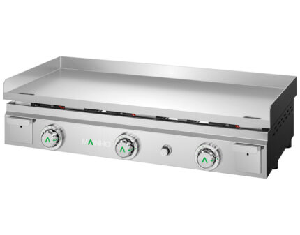 Plancha a Gas Fry-Top Acero Rectificado 100 cm MAINHO Serie MAX