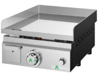Plancha a Gas Fry-Top Cromo Duro 40 cm MAINHO Serie MAX