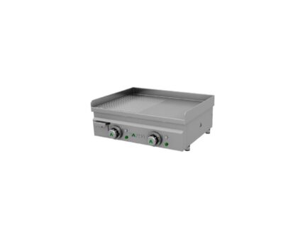 Plancha Eléctrica Fry-Top Acero Rectificado Semiranurada 60 cm MAINHO Serie MAX