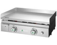 Plancha a Gas Fry-Top Acero Rectificado 60 cm MAINHO Serie MAX