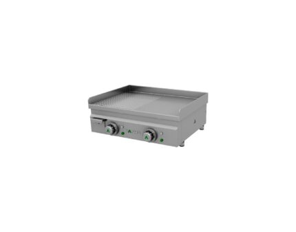 Plancha a Gas Fry-Top Acero Rectificado Semiranurada 60 cm MAINHO Serie MAX