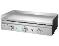 Plancha a Gas Fry-Top Acero Rectificado 80 cm MAINHO Serie MAX
