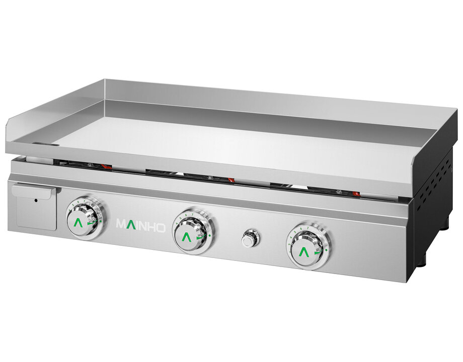 Plancha a Gas Fry-Top Cromo Duro 80 cm MAINHO Serie MAX Plancha a Gas Fry-Top Cromo Duro 80 cm MAINHO Serie MAX