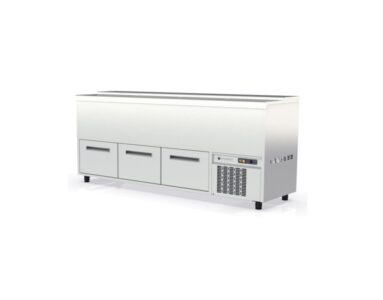 Botellero refrigerado — Botellero Con Cajones CORECO BE-200-C - 3 Cajones Dobles