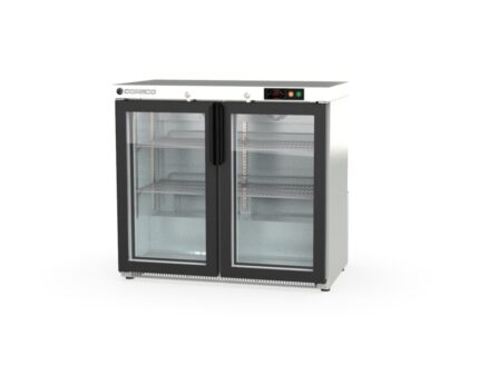 Expositor Back-Bar Puertas Cristal CORECO ERH-250-LI Inox - 2 Puertas