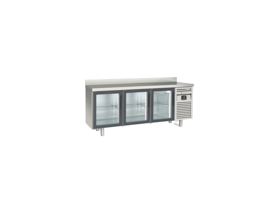 MRSV-200 Mesa Refrigerada Snack Puertas Cristal CORECO MRSV-200 - 3 Puertas