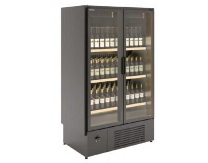 Cava Expositora de Vino Docriluc EFIWH-2R 210 Botellas 2 Puertas de Cristal (1285 x 805 x 2131 mm)