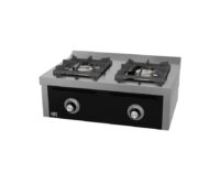 Cocina de Gas 2 Fuegos Sobremesa Serie 600 HR Fainca C2F600S