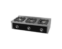 Cocina de Gas 3 Fuegos Sobremesa Serie 600 HR Fainca C3F600S