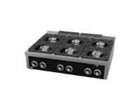 Cocina de Gas 6 Fuegos Serie 900 Sobremesa HR Fainca C6F900S