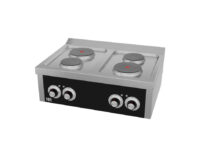 Cocina Eléctrica 4 Placas Serie 600 Sobremesa HR Fainca CE4P600S