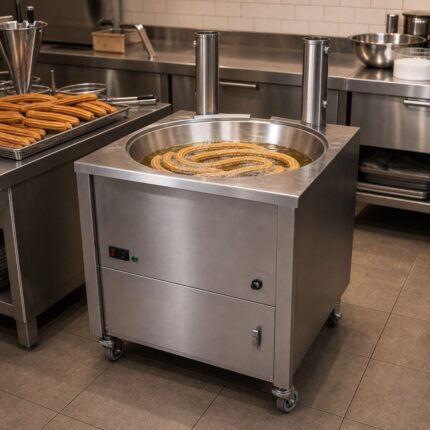 Maquinaria de churrería profesional, fogones de churros