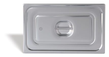 Tapa hermética GN PRO de acero inoxidable 18/10 GN 1/4