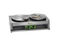 Crepera a Gas Profesional 2 Placas Alta Capacidad CR400G2 — imagen oficial ABC