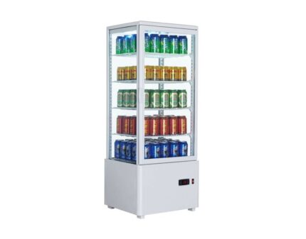 Expositor Refrigerado 4 Caras 98L Blanco Clima Hosteleria XC98L-B — imagen oficial CLIMA HOSTELERIA