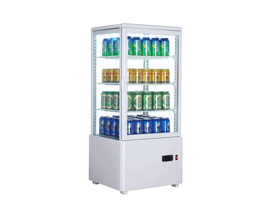 Expositor Refrigerado 4 Caras 78L Blanco Clima Hosteleria XC78L-B — imagen oficial CLIMA HOSTELERIA