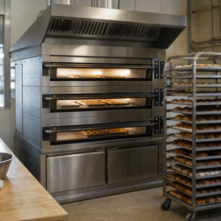 Hornos panaderías / pastelerías en un ambiente profesional