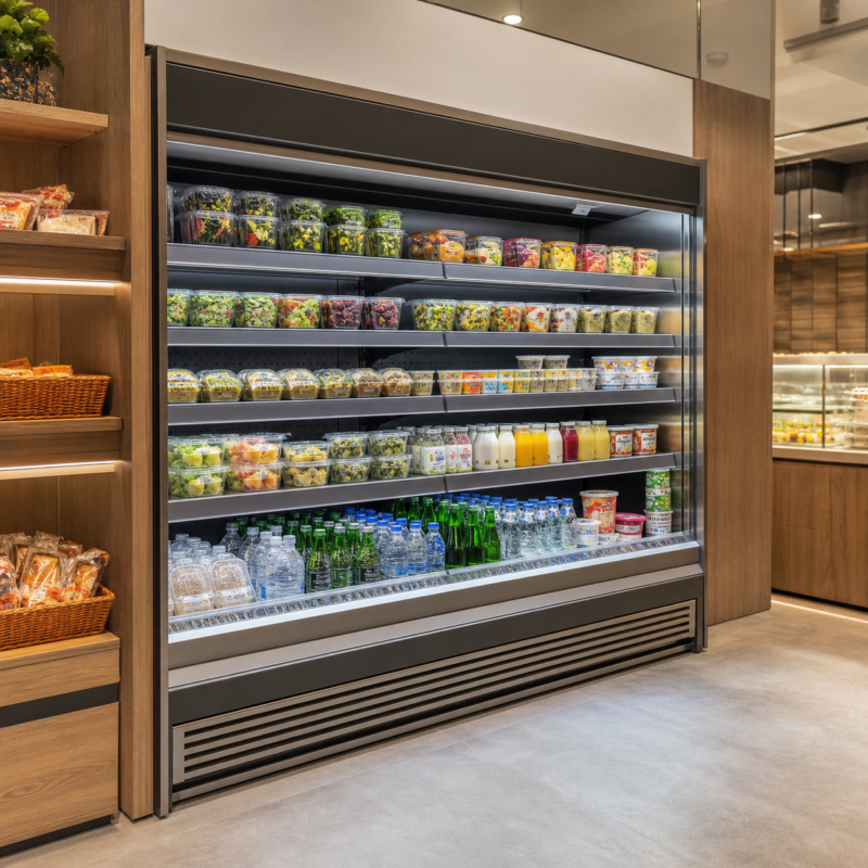 Murales refrigerados en un ambiente profesional