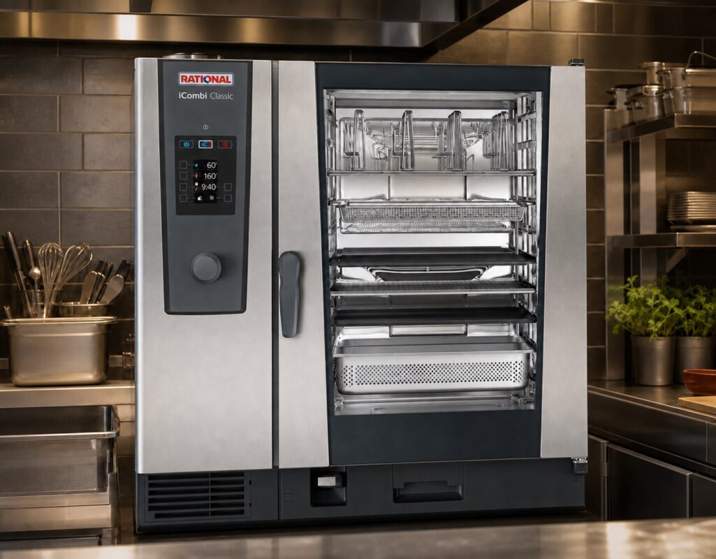 Horno Rational iCombi Classic en cocina profesional
