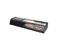 Vitrina para Sushi Pescado y Marisco Infrico 4 Bandejas VSU4P