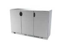 Vitrina Expositora Refrigerada de Sobremesa Infrico ERV 35 PP II Inox