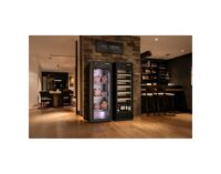 Cava de Vinos 70 Botellas Acero Lacado Negro Infrico EVV70