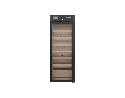 Cava de Vinos 70 Botellas Acero Lacado Negro Infrico EVV70