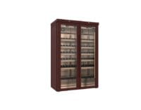 Cava de Vinos Vintage Doble Cuerpo 200 Botellas Madera y Negro Infrico EVV200MX