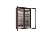 Cava de Vinos Vintage Doble Cuerpo 200 Botellas Madera y Negro Infrico EVV200MX