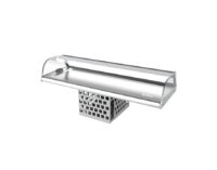 Vitrina de Tapas Refrigerada Cristal Curvo 6 Bandejas Infrico VEB6CC