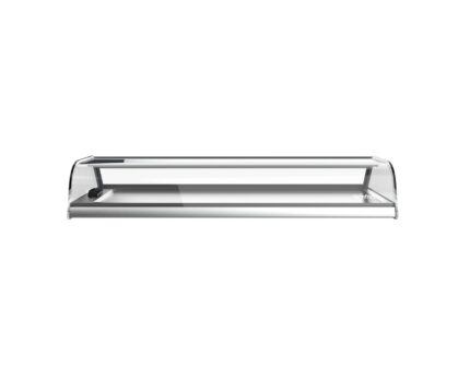 Vitrina de Tapas Refrigerada Cristal Curvo 6 Bandejas Infrico VEB6CC