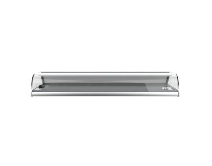Vitrina de Tapas Refrigerada Cristal Curvo 7 Bandejas Infrico VEB7CC
