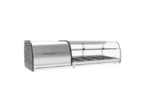 Vitrina de Tapas Doble Profundidad 4 Bandejas GN Infrico VET4DP