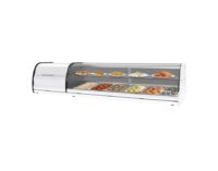 Vitrina de Tapas Doble Profundidad 6 Bandejas GN Infrico VET6DP
