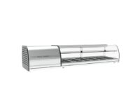 Vitrina de Tapas Doble Profundidad 6 Bandejas GN Infrico VET6DP